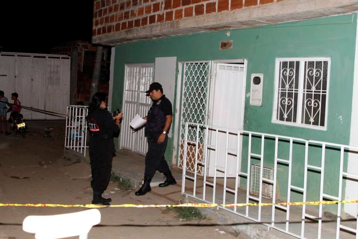 Capturan al presunto autor del doble crimen ocurrido en La Feria (Foto: MARCO VALENCIA/VANGUARDIA LIBERAL)