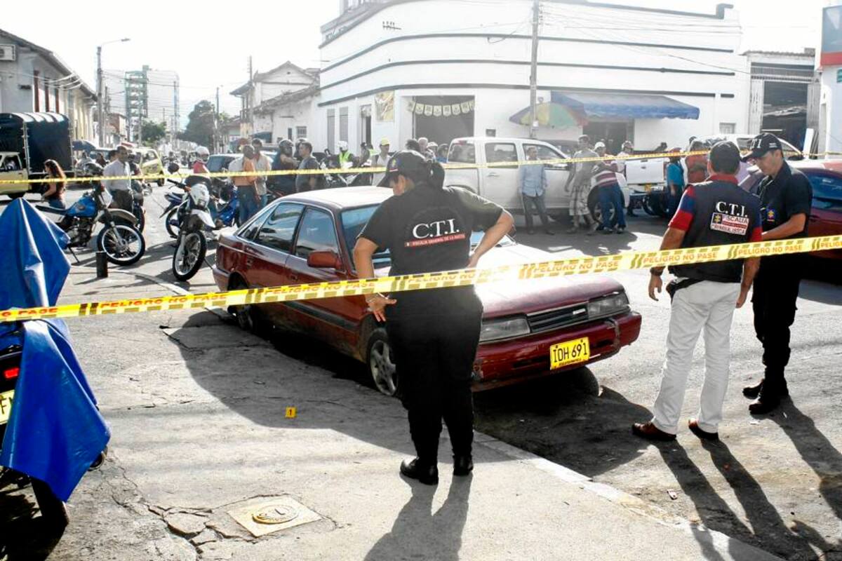 Una mujer fue asesinada a tiros en presencia de su hijo (Foto: Marco Valencia/ VANGUARDIA LIBERAL)