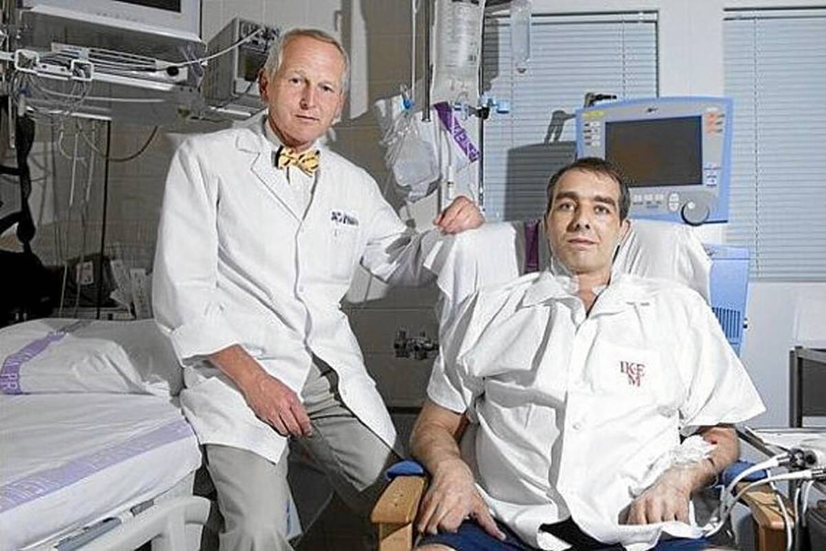 El "hombre sin corazón" sigue bien y a la espera de un trasplante (Foto: Tomado de Internet/VANGUARDIA LIBERAL)