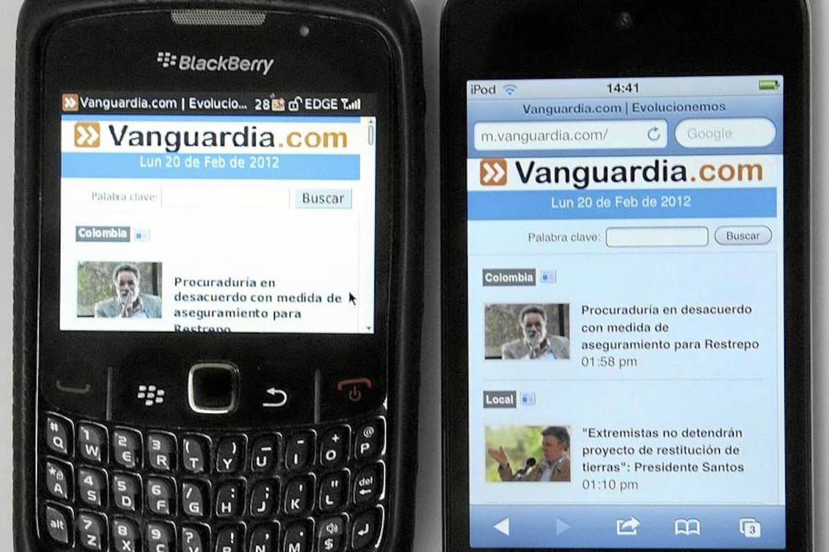 Vanguardia.com estrena diseño en versión móvil (Foto: Archivo/VANGURDIA LIBERAL)