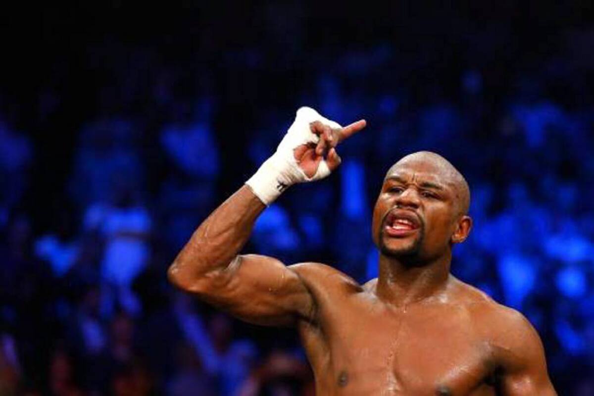 Floyd Mayweather anunció su retiro del boxeo (Foto: AFP / VANGUARDIA LIBERAL)