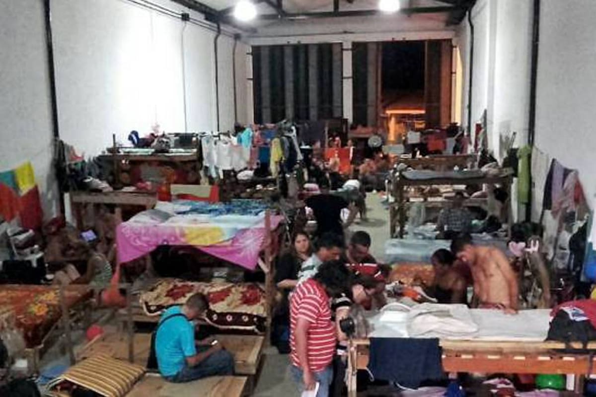 Inició operativo para deportar migrantes ilegales en Turbo (Foto: Colprensa/ VANGUARDIA LIBERAL)