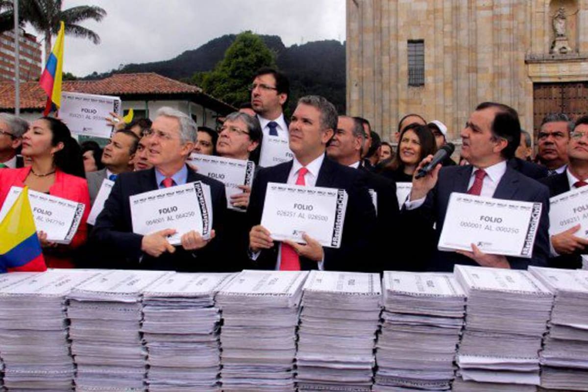 Corte admite todas las demandas del uribismo contra el plebiscito (Foto: Colprensa/ VANGUARDIA LIBERAL)