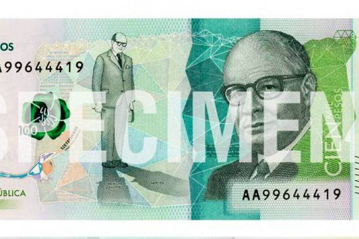Así es el billete de 100 mil pesos (Foto: CORTESÍA BANCO DE LA REPÚBLICA/VANGUARDIA LIBERAL)