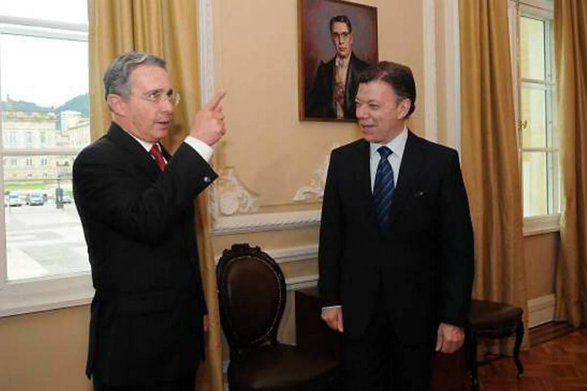Santos me decía que yo era el segundo Bolívar: Álvaro Uribe (Foto: Colprensa/ VANGUARDIA LIBERAL)
