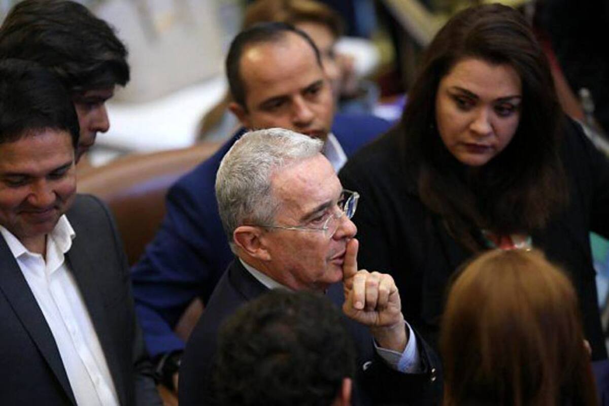 Corte Suprema dice que Uribe fue interceptado por error (Foto: COLPRENSA/VANGUARDIA LIBERAL)