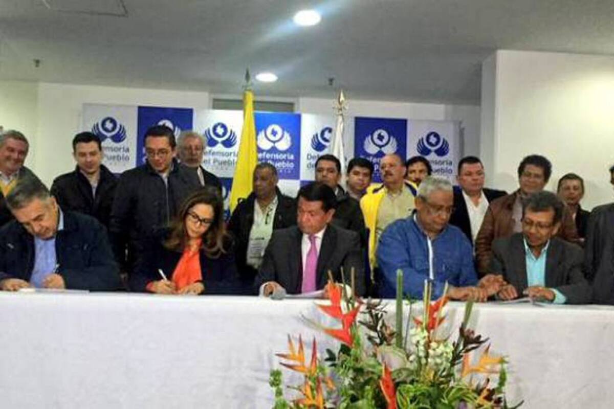Fecode y Gobierno firmaron acuerdo: se levanta el paro de maestros (Foto: MINISTERIO DE EDUCACIÓN )