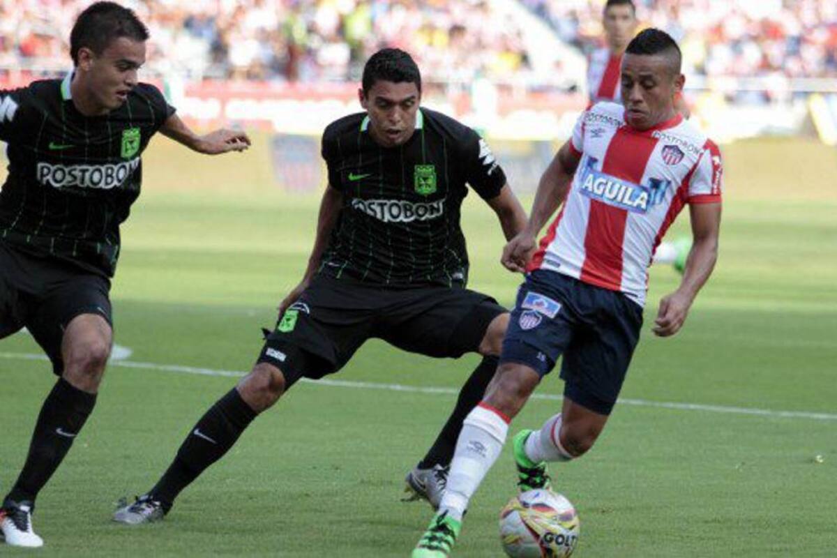 Atlético Nacional sacó un valioso empate ante el Junior (Foto: COLPRENSA/VANGUARDIA LIBERAL)
