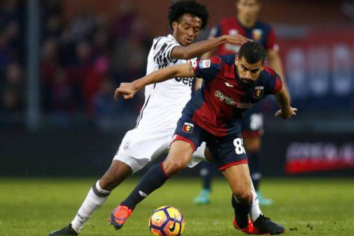 Juventus, con Cuadrado de titular, cayó goleado por Génova (Foto: AFP/VANGUARDIALIBERAL)