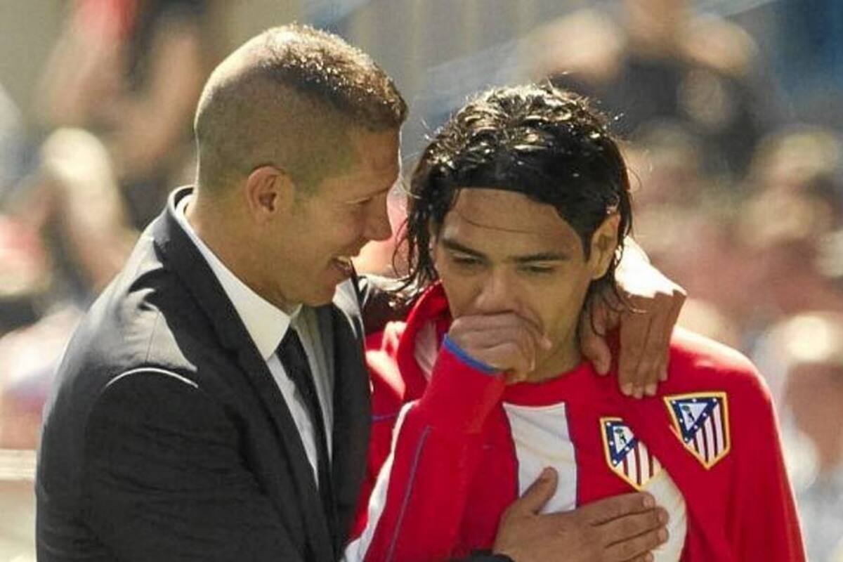 Simeone: "Falcao no tiene nada que envidiar a Messi y Cristiano" (Foto: Tomado de Internet/ VANGUARDIA LIBERAL)