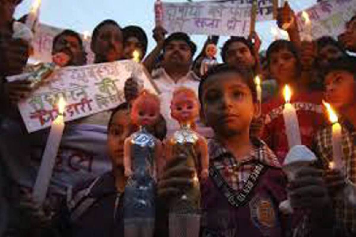 Niña de cuatro años fue violada y sodomizada en India (Foto: Tomada de Internet/VanguardiaLiberal)