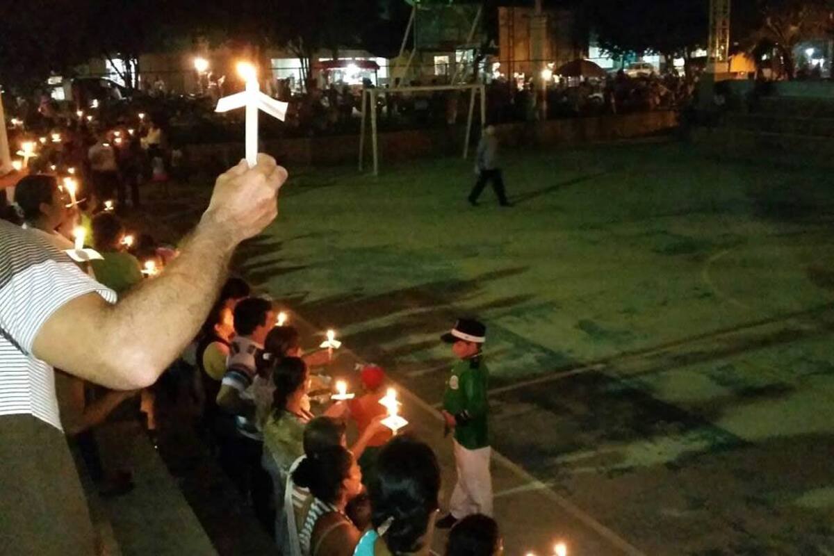 40 desmovilizados de las AUC pidieron perdón en población de Santander (Foto: PAOLA PATIÑO/ VANGUARDIA LIBERAL)