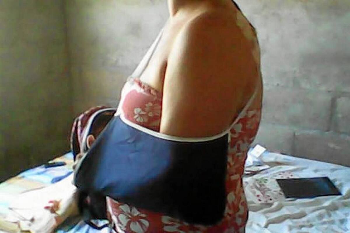 Mujer de Girón fue atacada a cuchillo por una deuda de 6 mil pesos (Foto: Foto Suministrada/VANGUARDIA LIBERAL)