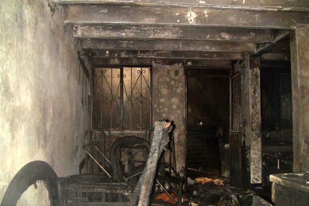 Incendió su casa en Piedecuesta porque no le pagaron $500 mil de arriendo (Foto: Foto Suministrada/VANGUARDIA LIBERAL)
