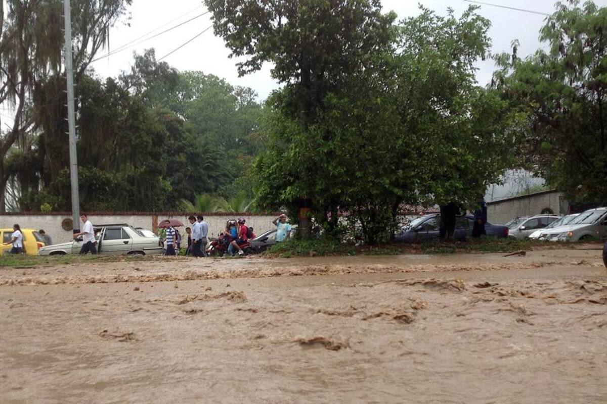 Piedecuesta marcó altísimos niveles de lluvia: Ideam (Foto: Simunistrada: Victoria Espinosa/VANGUARDIA LIBERAL)