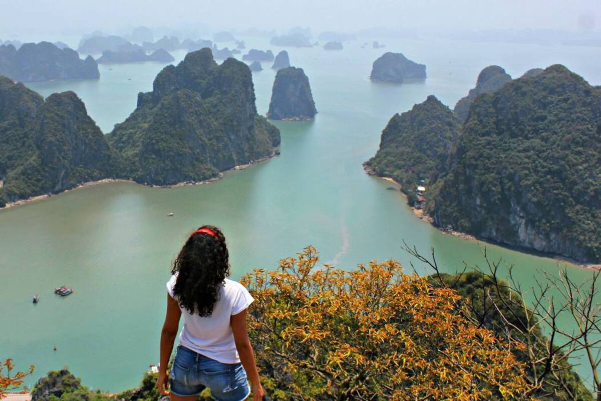 La santandereana que dejó todo para viajar por el sudeste asiático sin tiquete de regreso. (Foto: Suministrada/VANGUARDIA LIBERAL)