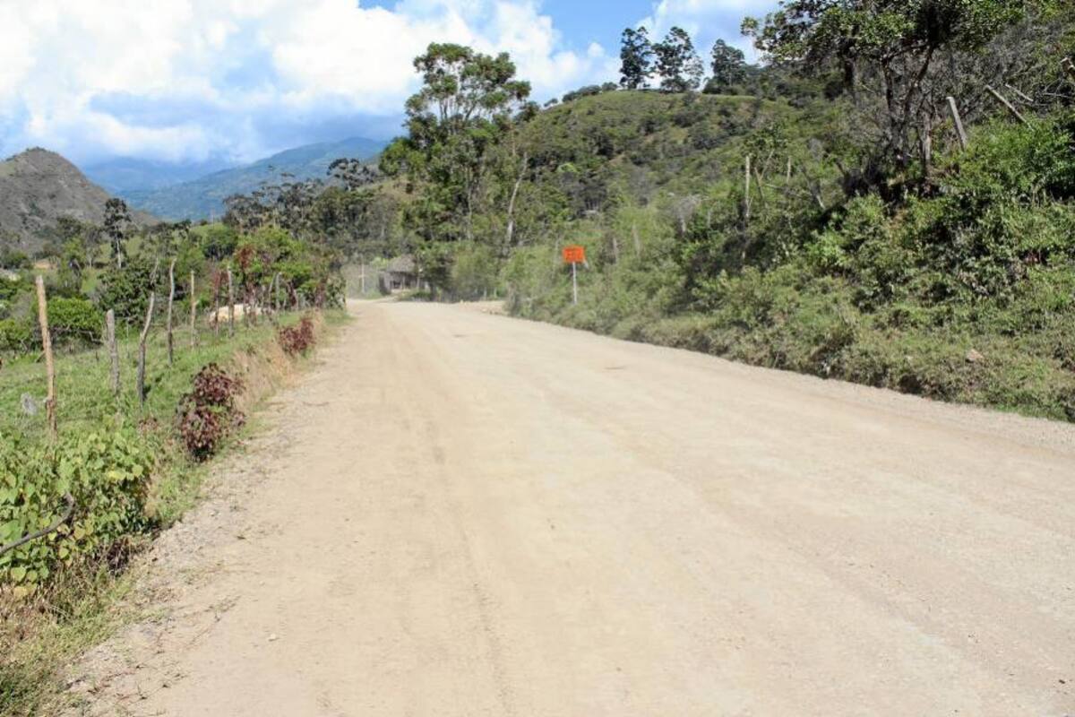 Habilitada la vía Bucaramanga – Matanza (Foto: Marco Valencia/ Vanguardia Liberal)