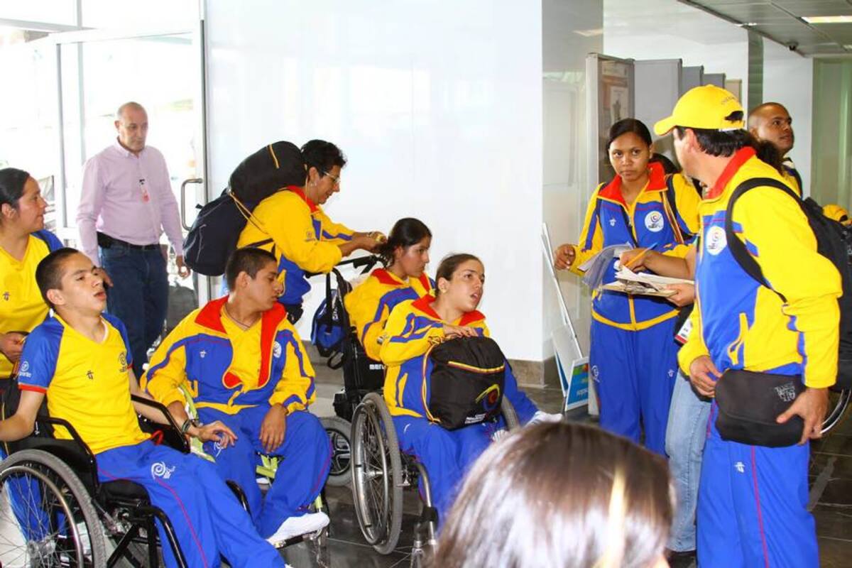 Colombia ya está en los Juegos Parapanamericanos de Guadalajara 2011 (Foto: Suministrada/ Vanguardia Liberal)