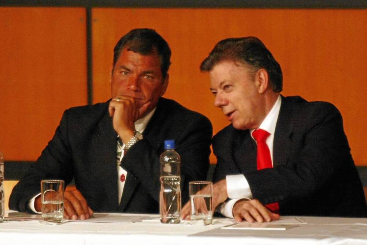 Seguridad, frontera y migración marcan la primera visita de Santos a Ecuador (Foto: Archivo/VANGUARDIA LIBERAL)
