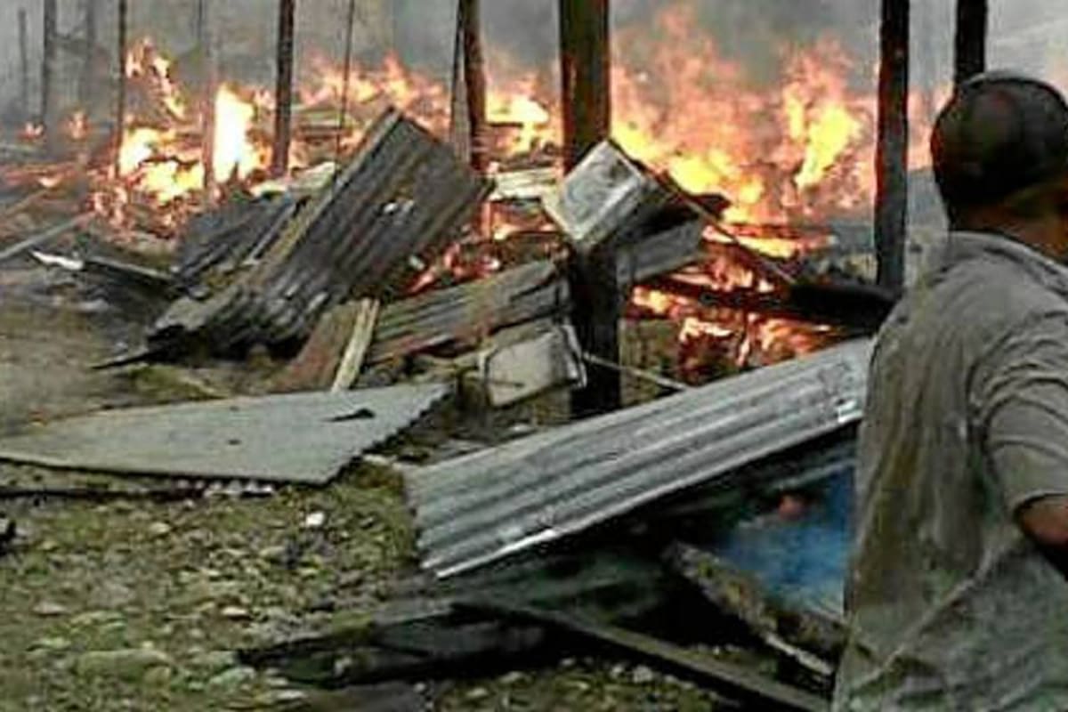 250 personas perdieron todo por incendio en Tadó, Chocó (Foto: Tomada de elcolombiano.com/VANGUARDIA LIBERAL)