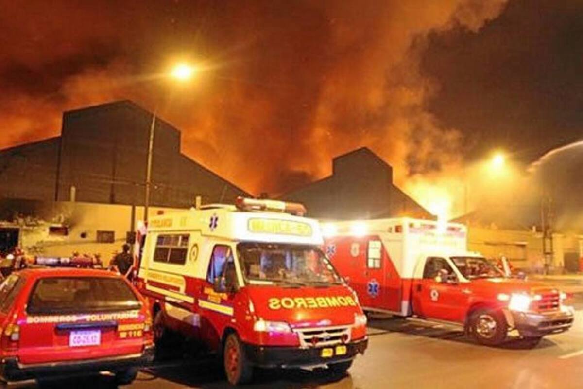 Incendio en centro de rehabilitación causa la muerte de 14 pacientes en Lima (Foto: Tomado de Internet/VANGUARDIA LIBERAL)
