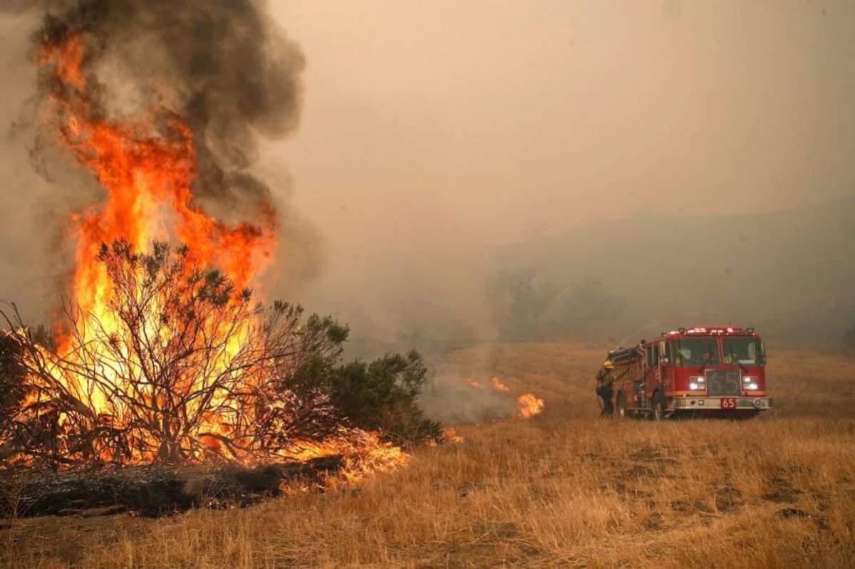 En imágenes, el desastre en California tras incendios forestales (Foto: EFE / VANGUARDIA LIBERAL)