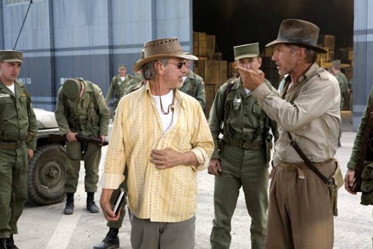 Steven Spielberg y Harrison Ford (Foto: Tomada de Internet/ VANGUARDIA LIBERAL)