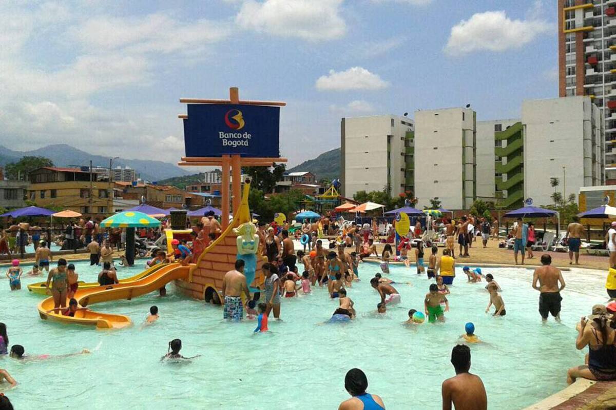 Así luce el parque Acuático Aculago tras su reapertura este jueves (Foto: Suministrada /VANGUARDIA LIBERAL)