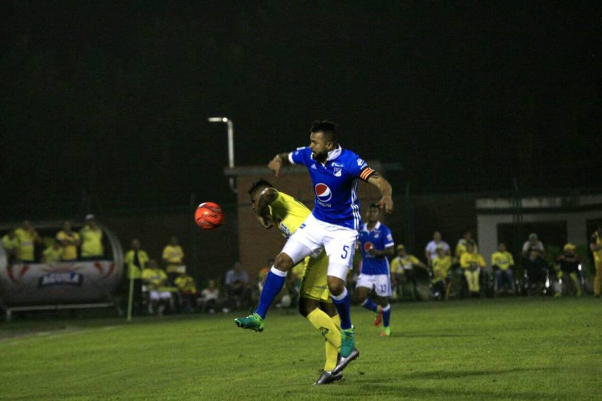 Estas son las estadísticas del partido entre Bucaramanga y Millonarios (Foto: César Flórez /VANGUARDIA LIBERAL)