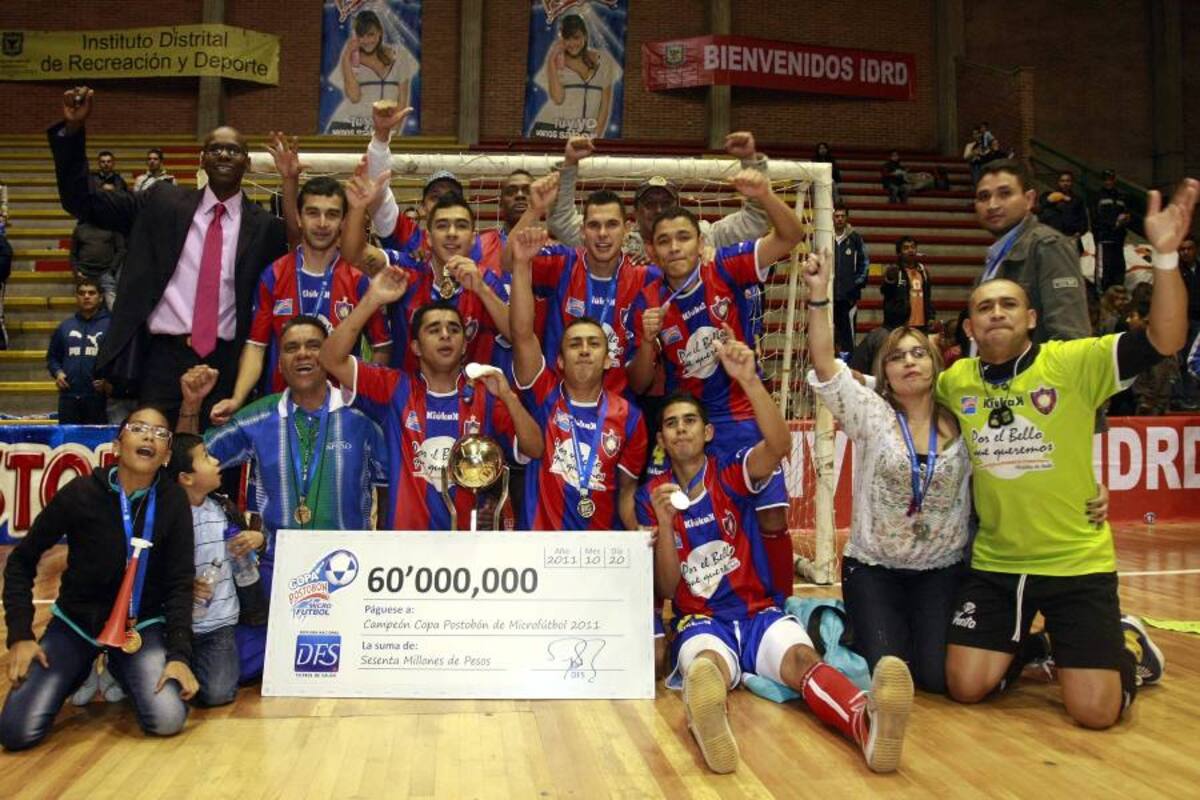 Bello Innovar se coronó campeón del torneo de microfútbol (Foto: Colprensa/VANGUARDIA LIBERAL)