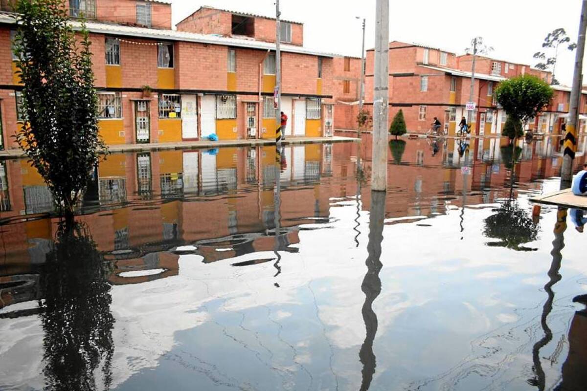 Suspenden impuestos a afectados por el invierno en Bogotá (Foto: Colprensa/VANGUARDIA LIBERAL)