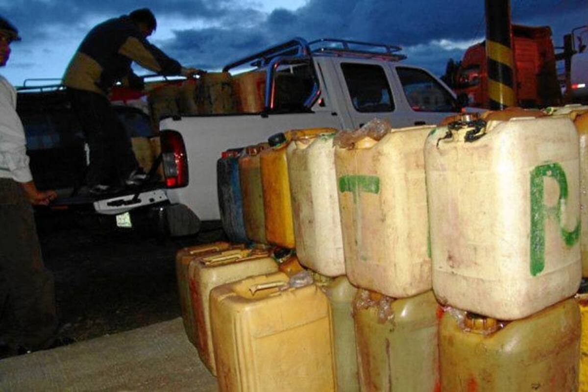 Venezuela decomisa 8.000 litros de combustible en frontera con Colombia (Foto: Tomado de Internet/ VANGUARDIA LIBERAL)