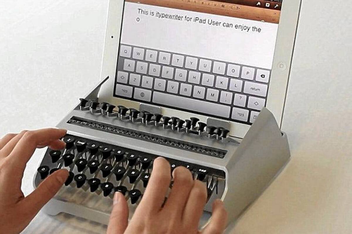 iTypewriter: el regreso de la máquina de escribir (Foto: Tomado de Internet/ VANGUARDIA LIBERAL)