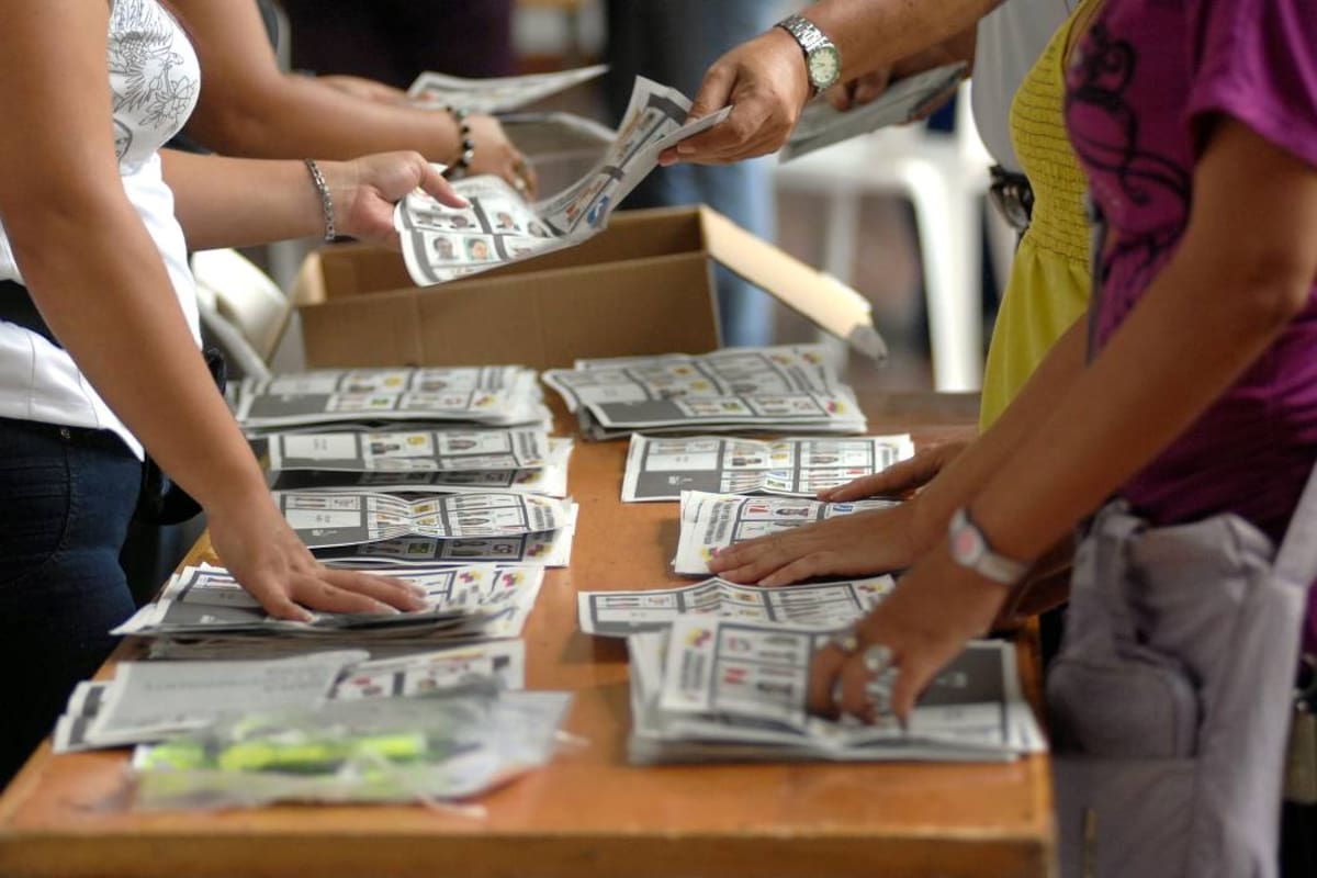 La Registraduría prohíbe los plumones para marcar tarjetón de las elecciones (Foto: Archivo/ VANGUARDIA LIBERAL)