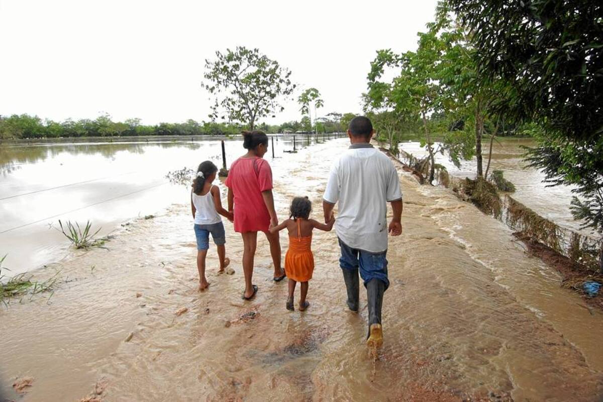 Este año lloverá el doble del promedio histórico (Foto: JAIME DEL RÍO/VANGUARDIA LIBERAL)