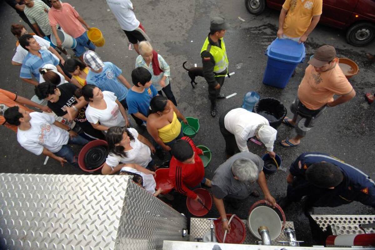 En el transcurso del día llegará el agua a Piedecuesta (Foto: Archivo/ VANGUARDIA LIBERAL)