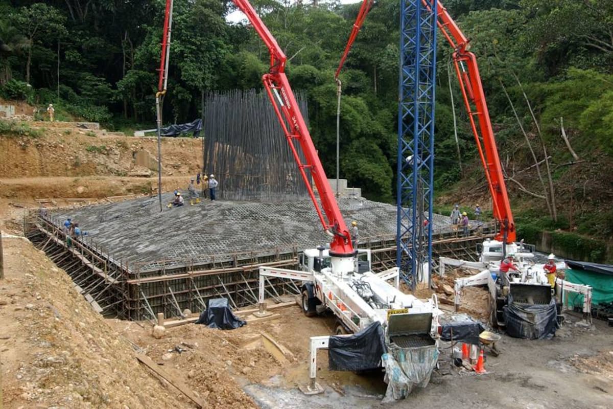 Trabajos del viaducto de la Novena (Foto: Archivo/ Vanguardia Liberal)