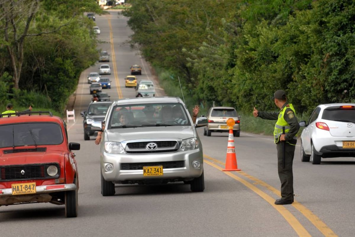 En lo corrido del año, accidentalidad en las vías de Santander se redujo 70% . (Foto: Jaime del Río /VANGUARDIA LIBERAL)