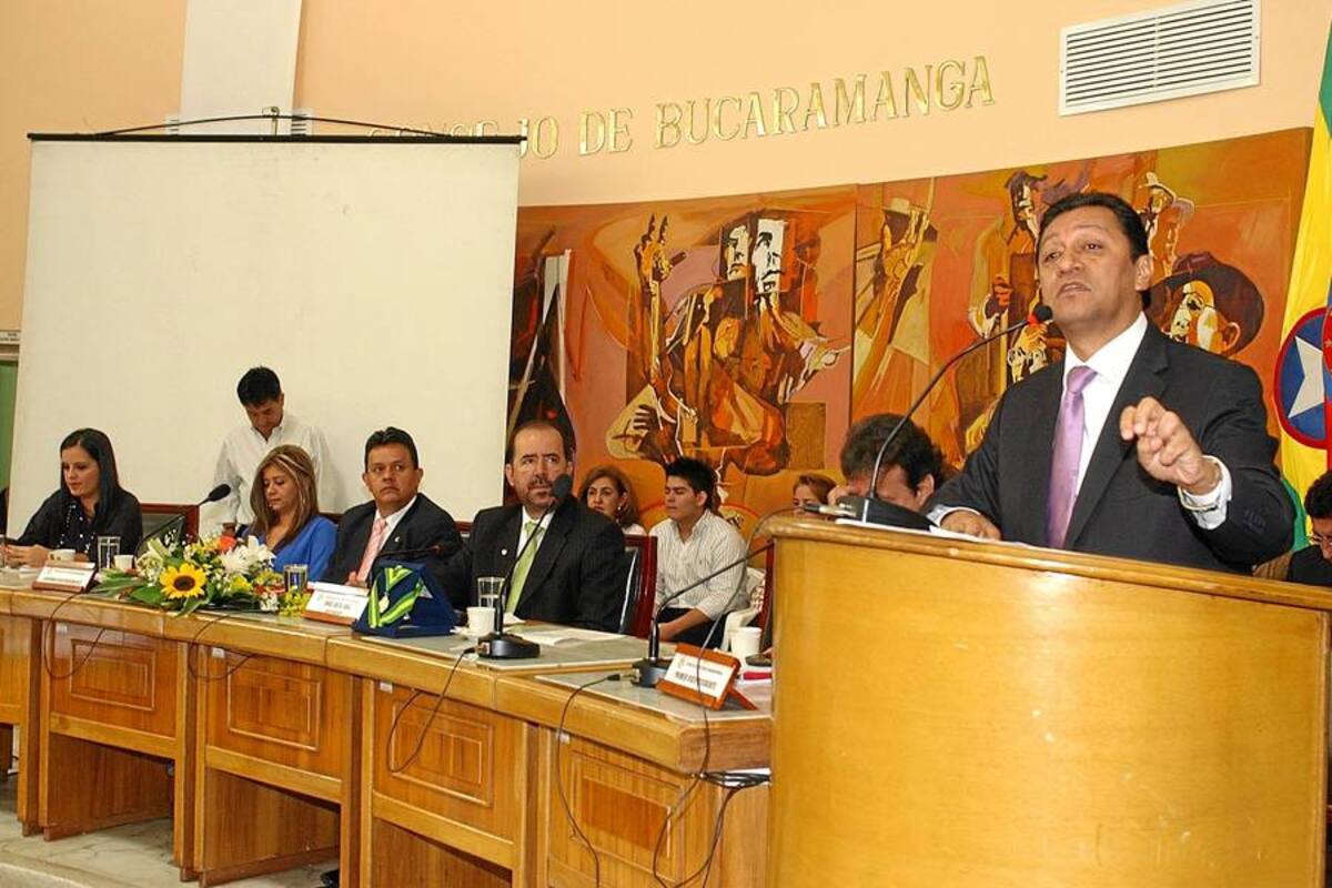 Alcalde de Bucaramanga presentó el Plan de Desarrollo al Concejo (Foto: Suministrada/ VANGUARDIA LIBERAL)