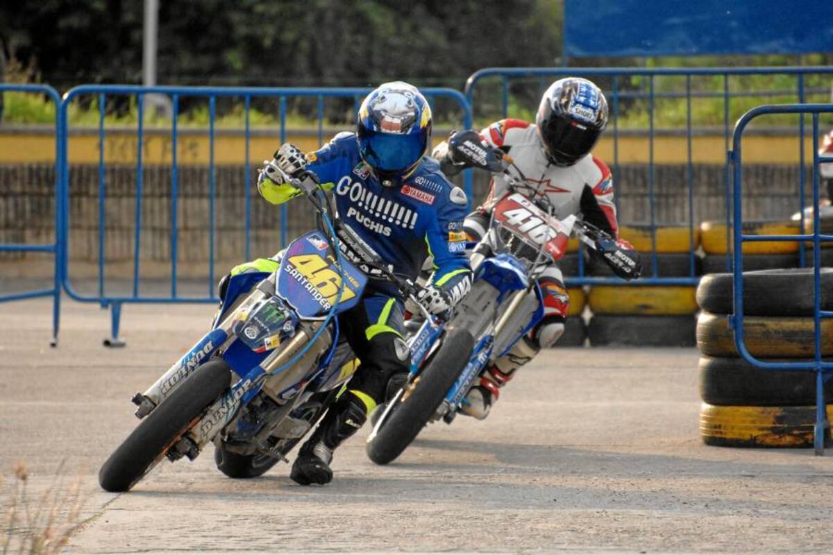 Adrenalina y velocidad en los alrededores del ‘Alfonso López’ (Foto: Jaime del Río/VANGUARDIA LIBERAL)