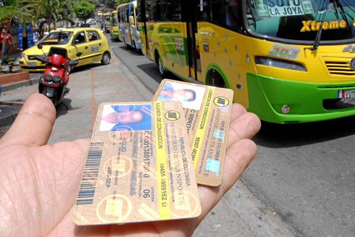 Licencia de conducción se entregaría por puntos (Foto: Archivo/VANGUARDIA LIBERAL)