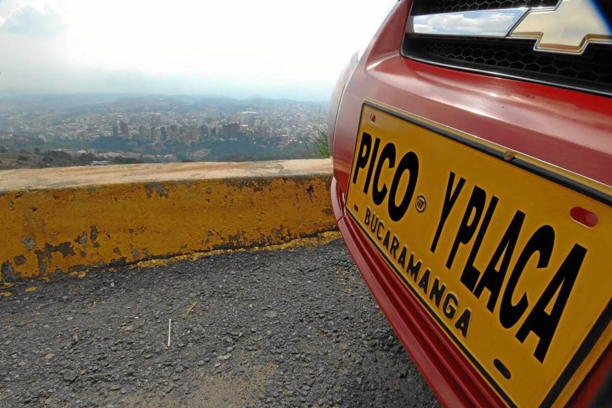 En una semana cambiará el pico y placa en Bucaramanga (Foto: Archivo/VANGUARDIA LIBERAL)