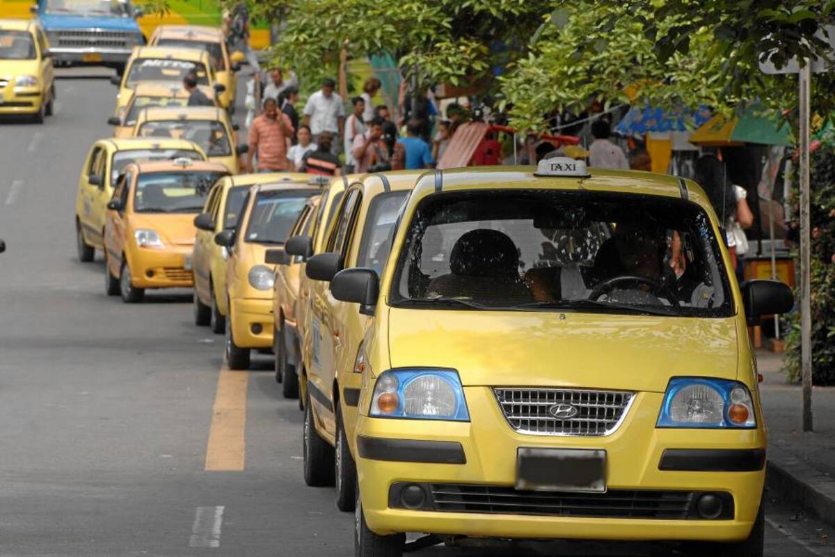 Alcaldía anunció prima navideña de $500 para taxistas en Bucaramanga (Foto: Archivo/VANGUARDIA LIBERAL)