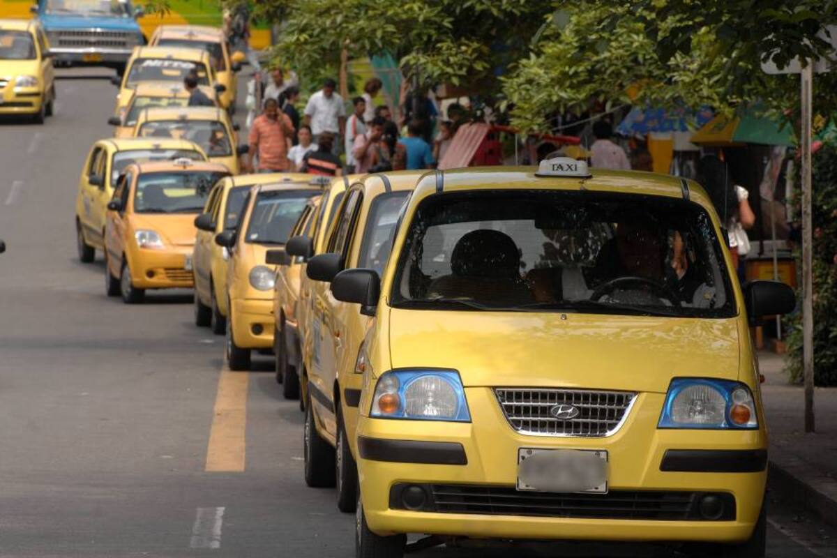 Tarifa de taxi será de $4.400 en 2013 (Foto: Archivo/VANGUARDIA LIBERAL)