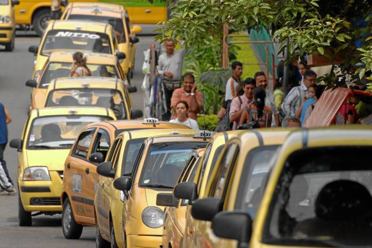 Ojo: taxistas no pueden cobrar ‘prima navideña’ (Foto: Archivo/VANGUARDIA LIBERAL)