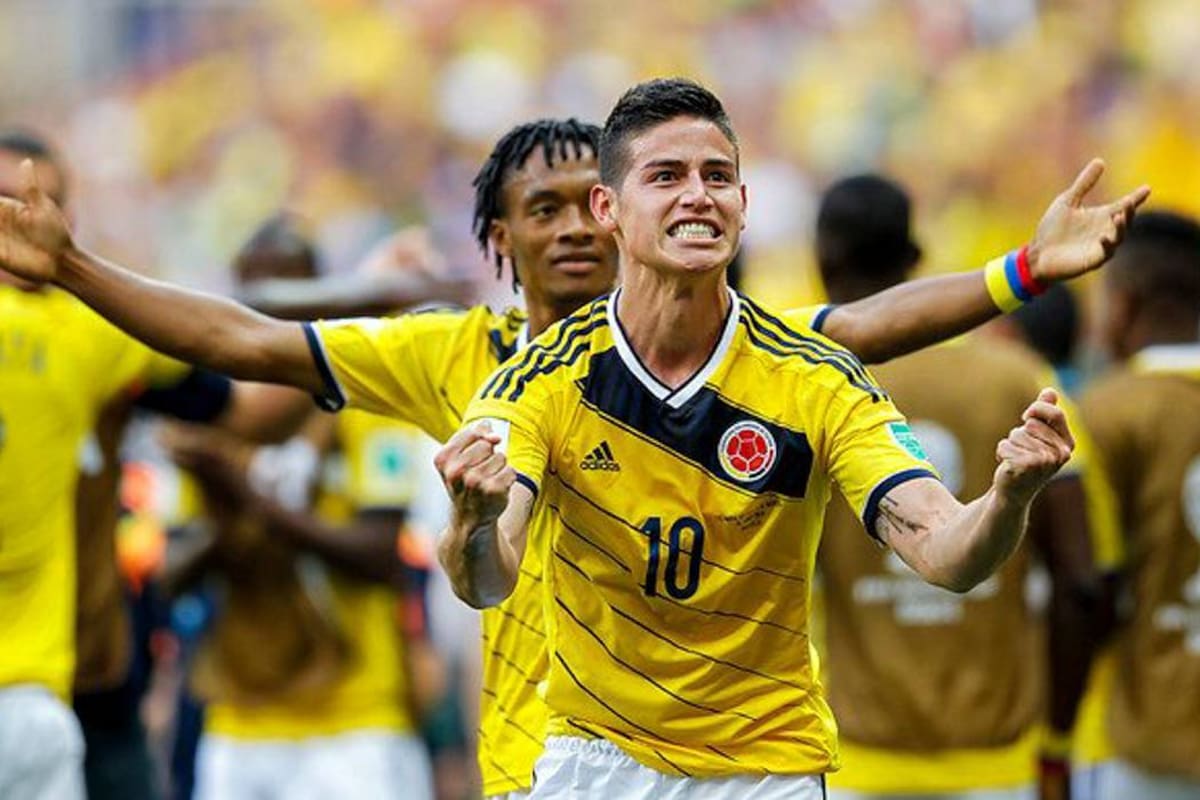 James Rodríguez se consolida como figura de Colombia (Foto: Colprensa/ VANGUARDIA LIBERAL)