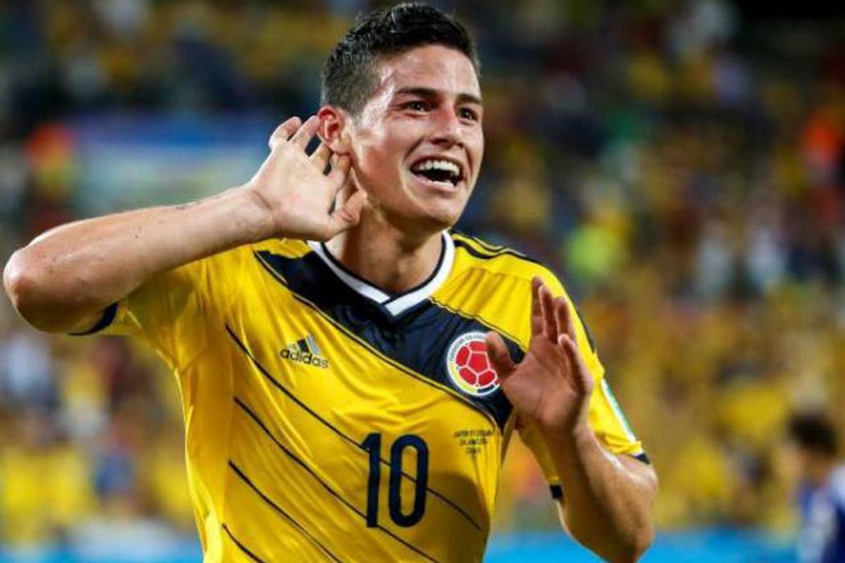 James Rodríguez, el mejor jugador del Mundial en la fase de grupos (Foto: Archivo/VANGUARDIA LIBERAL)