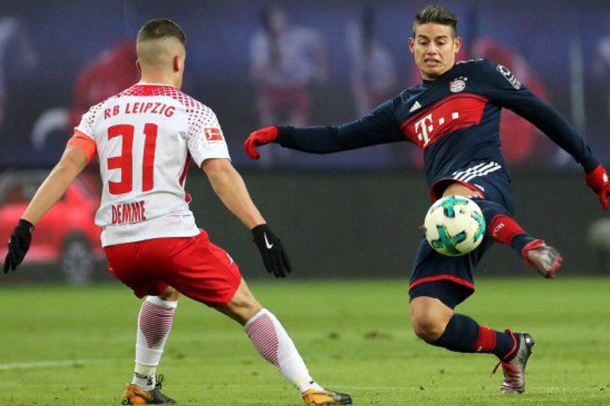 Sorpresiva derrota del Bayern con James en la cancha (Foto: EFE / VANGUARDIA )