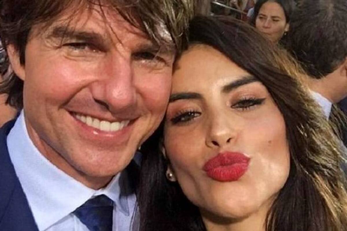 Jessica Cediel dejó estupefacto a Tom Cruise (Foto: TOMADO DE INSTAGRAM.COM/VANGUARDIA LIBERAL)