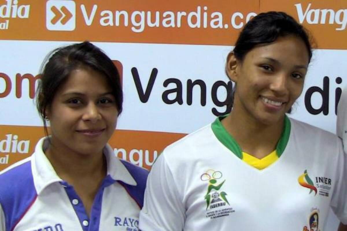 Julieth Sánchez y Yadinis Amaris, las dos mejores exponentes del judo santandereano, visitaron Vanguardia Liberal, y además de darnos un parte de sus más recientes participaciones internacionales.(Foto: Angélica Moreno/ VANGUARDIA LIBERAL)
